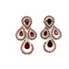 Garnet Earrings in 925 Sterling Silver | Save 33% - Rajasthan Living 7