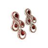 Garnet Earrings in 925 Sterling Silver | Save 33% - Rajasthan Living 8