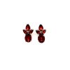 Garnet Earrings in 925 Sterling Silver | Save 33% - Rajasthan Living 7