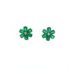 Emerald Earrings in 925 Sterling Silver | Save 33% - Rajasthan Living 7