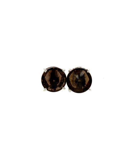 Smoky Topaz Earrings in 925 Sterling Silver | Save 33% - Rajasthan Living 5