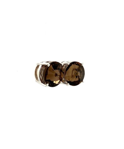 Smoky Topaz Earrings in 925 Sterling Silver | Save 33% - Rajasthan Living 7