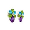 Multi Colour Stones Earrings in 925 Sterling Silver | Save 33% - Rajasthan Living 8