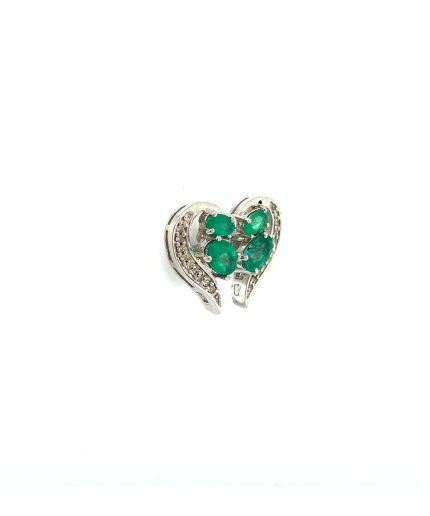 Emerald Earrings in 925 Sterling Silver | Save 33% - Rajasthan Living 3