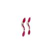 Ruby Earrings in 925 Sterling Silver | Save 33% - Rajasthan Living 8