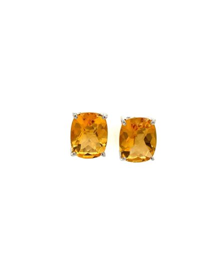 Citrine Earrings in 925 Sterling Silver | Save 33% - Rajasthan Living