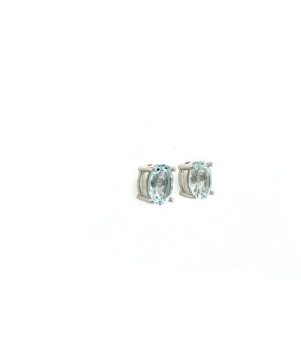 Aquamarine Earrings in 925 Sterling Silver | Save 33% - Rajasthan Living 3