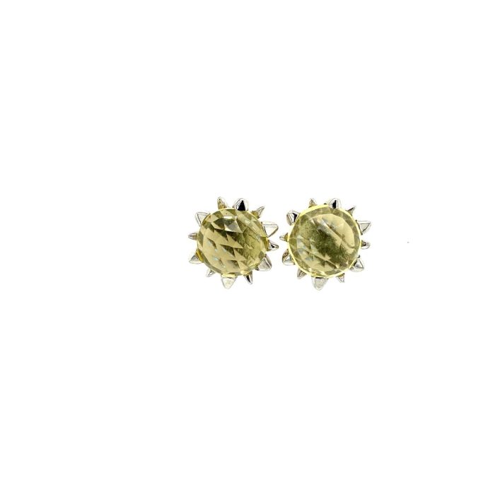 Lemon Topaz Earrings in 925 Sterling Silver | Save 33% - Rajasthan Living 5