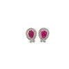 Ruby Earrings in 925 Sterling Silver | Save 33% - Rajasthan Living 7