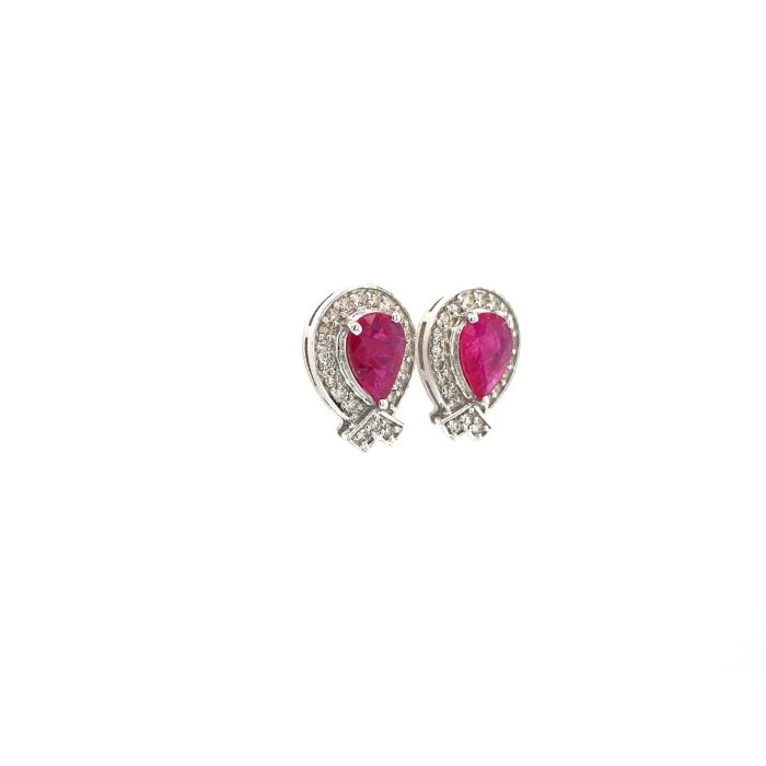 Ruby Earrings in 925 Sterling Silver | Save 33% - Rajasthan Living 6