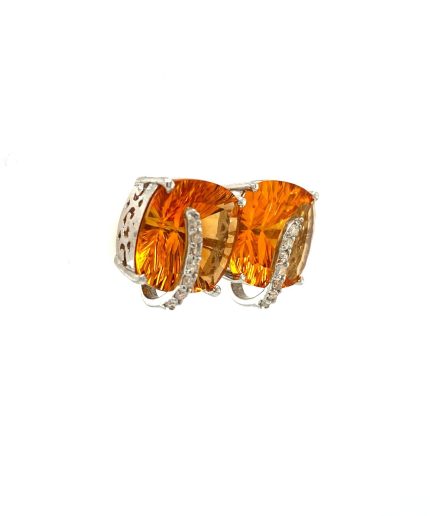 Citrine Earrings in 925 Sterling Silver | Save 33% - Rajasthan Living 3