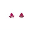 Ruby Earrings in 925 Sterling Silver | Save 33% - Rajasthan Living 7