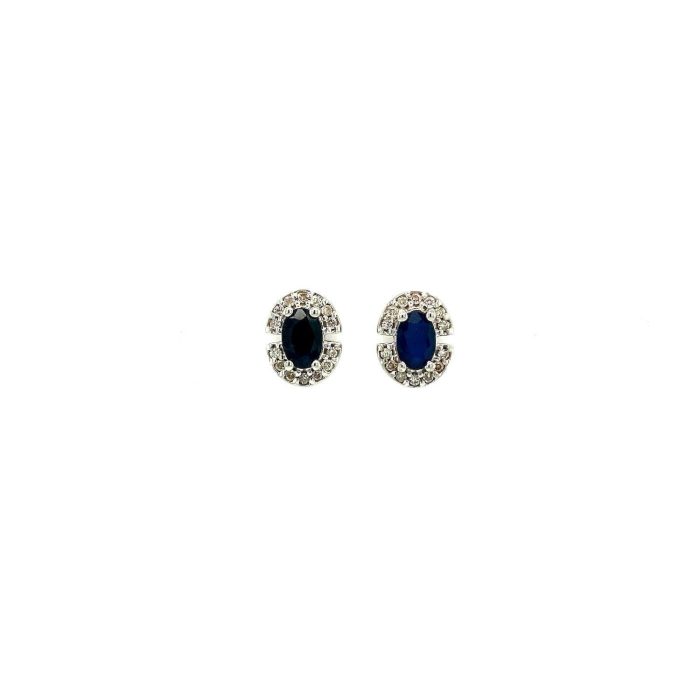 Sapphire Earrings in 925 Sterling Silver | Save 33% - Rajasthan Living 5