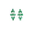 Emerald Earrings in 925 Sterling Silver | Save 33% - Rajasthan Living 8