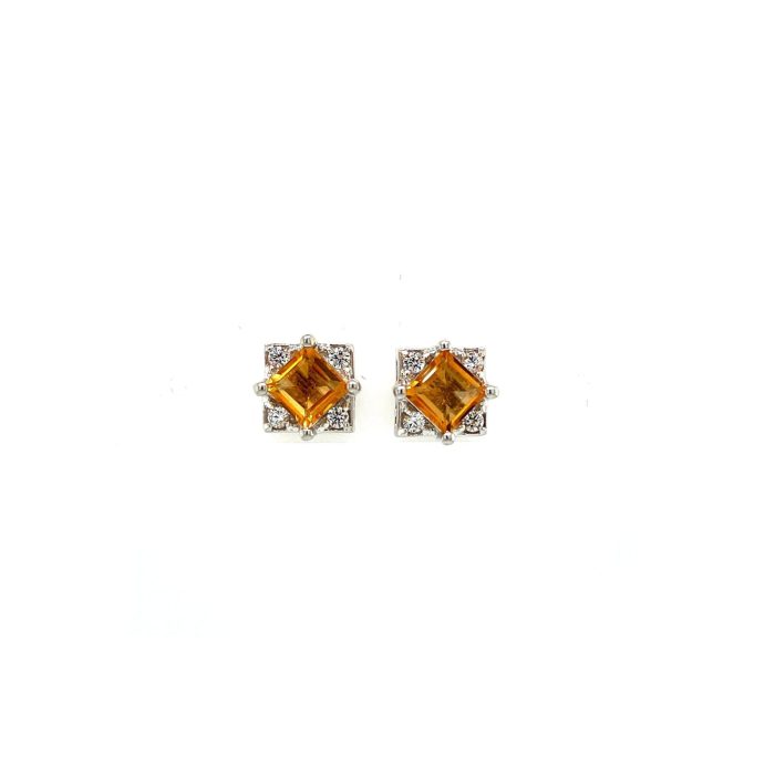 Citrine Earrings in 925 Sterling Silver | Save 33% - Rajasthan Living 5