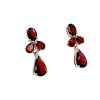 Garnet Earrings in 925 Sterling Silver | Save 33% - Rajasthan Living 8