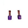 Multi Colour Stones Earrings in 925 Sterling Silver | Save 33% - Rajasthan Living 7