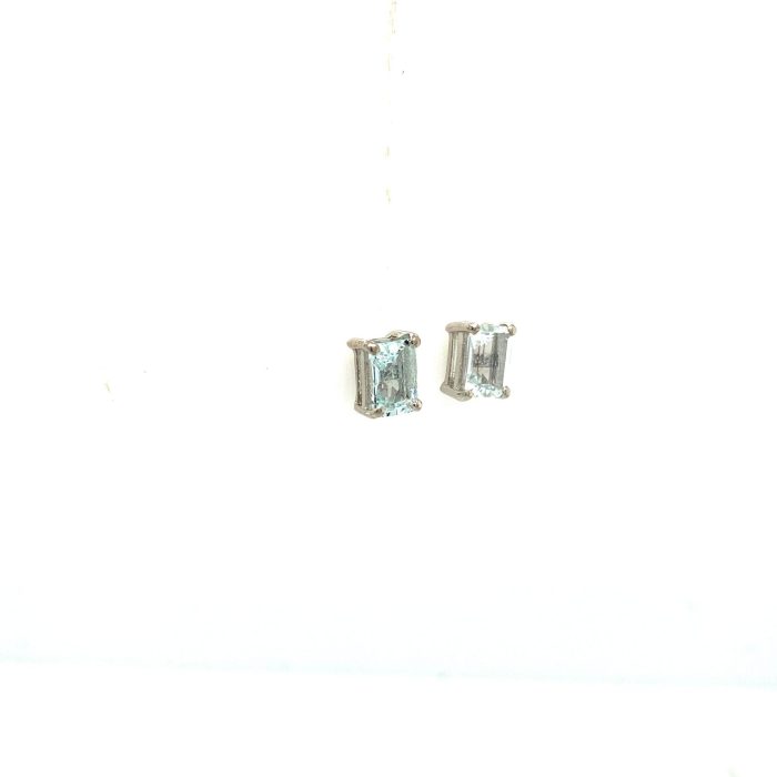 Aquamarine Earrings in 925 Sterling Silver | Save 33% - Rajasthan Living 6