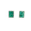 Emerald Earrings in 925 Sterling Silver | Save 33% - Rajasthan Living 7