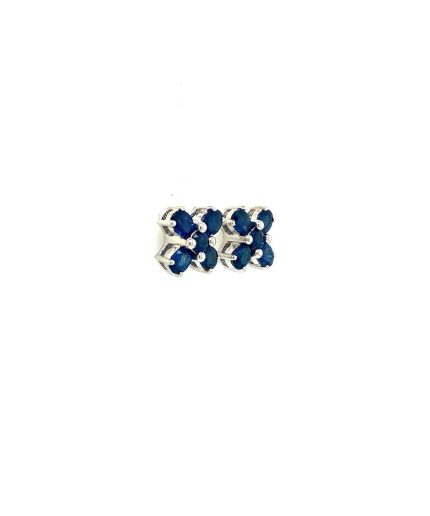 Sapphire Earrings in 925 Sterling Silver | Save 33% - Rajasthan Living 7