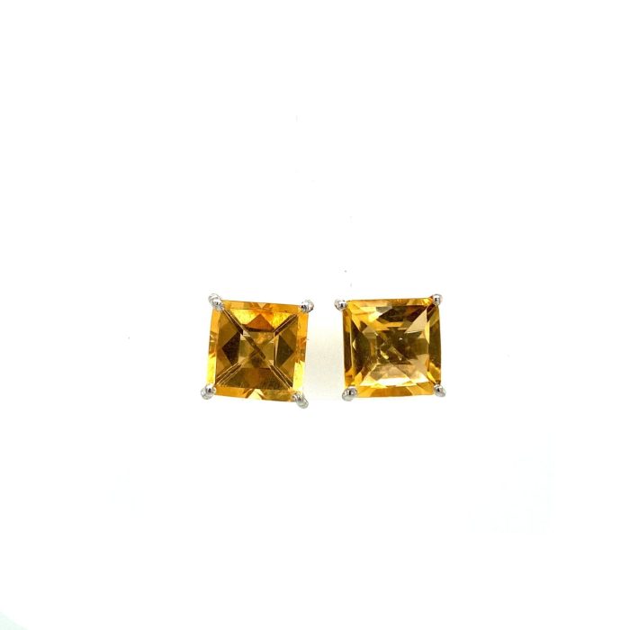 Citrine Earrings in 925 Sterling Silver | Save 33% - Rajasthan Living 5