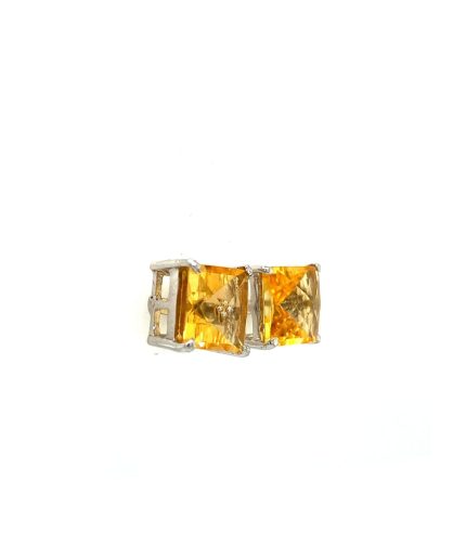 Citrine Earrings in 925 Sterling Silver | Save 33% - Rajasthan Living 3