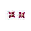 Ruby Earrings in 925 Sterling Silver | Save 33% - Rajasthan Living 7