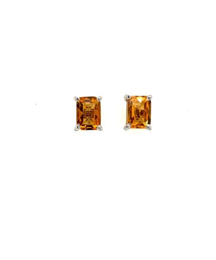 Citrine Earrings in 925 Sterling Silver | Save 33% - Rajasthan Living