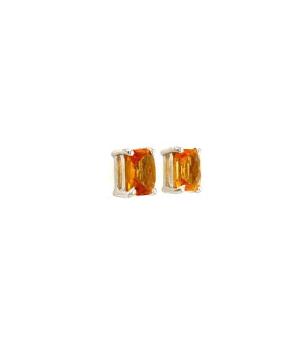 Citrine Earrings in 925 Sterling Silver | Save 33% - Rajasthan Living 3