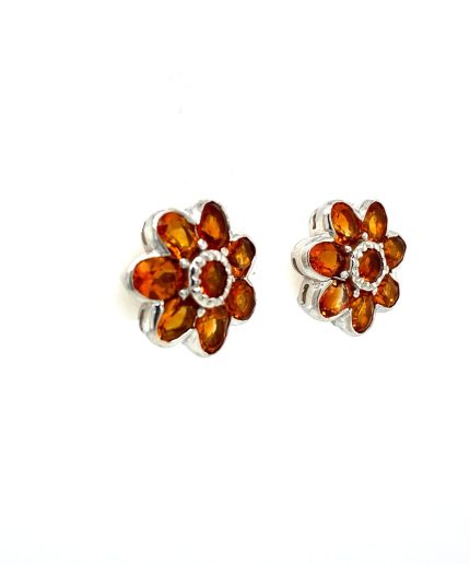 Citrine Earrings in 925 Sterling Silver | Save 33% - Rajasthan Living 3