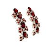 Garnet Earrings in 925 Sterling Silver | Save 33% - Rajasthan Living 8