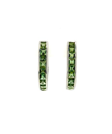 Peridot Earrings in 925 Sterling Silver | Save 33% - Rajasthan Living