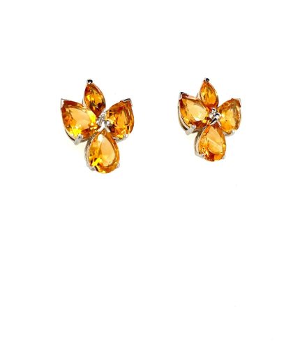 Citrine Earrings in 925 Sterling Silver | Save 33% - Rajasthan Living 7