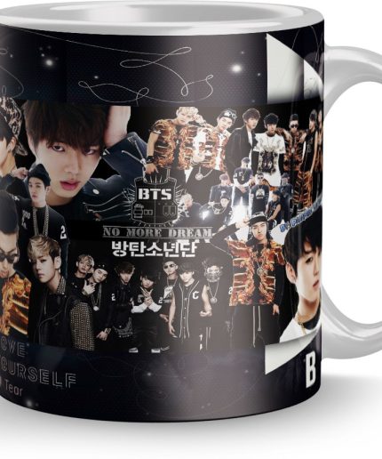 NK Store Bangtan Boys  Printed Tea And Coffee Mug (320ml) | Save 33% - Rajasthan Living 3