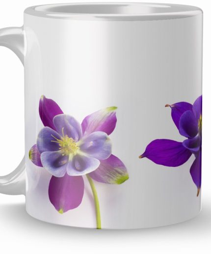 NK Store Flowers Printed Tea And Coffee Mug (320ml) | Save 33% - Rajasthan Living