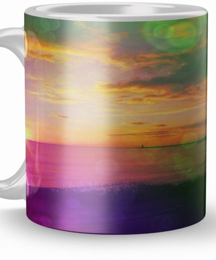 NK Store Sun Rise Printed Tea And Coffee Mug (320ml) | Save 33% - Rajasthan Living 3