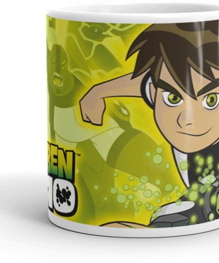 NK Store Ben Ten Warrior Look Tea And Coffee Mug (320ml) | Save 33% - Rajasthan Living