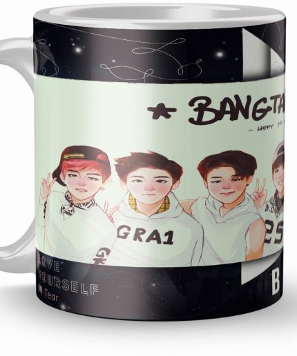 NK Store Bts Bangtan Sonyeondan   Printed Tea And Coffee Mug (320ml) | Save 33% - Rajasthan Living