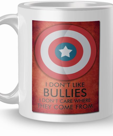 NK Store Printed Captain America Tea And Coffee Mug (320ml) | Save 33% - Rajasthan Living