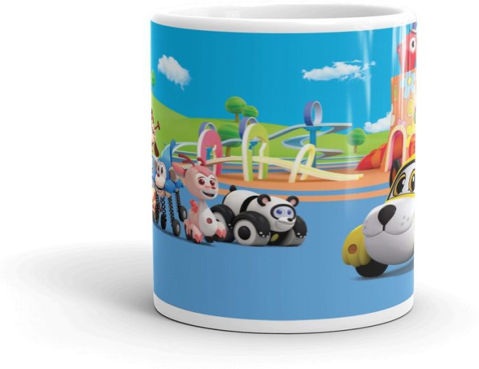 NK Store Cartoon Vehicles Printed Tea and Coffee Mug (320ml) | Save 33% - Rajasthan Living 6