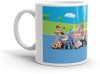 NK Store Cartoon Vehicles Printed Tea and Coffee Mug (320ml) | Save 33% - Rajasthan Living 10