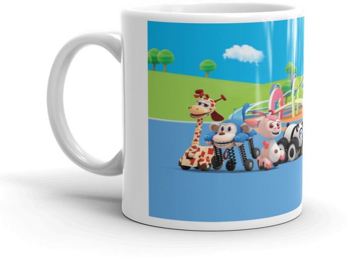 NK Store Cartoon Vehicles Printed Tea and Coffee Mug (320ml) | Save 33% - Rajasthan Living 7