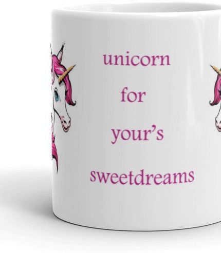 NK Store Unicorns Heads for Your’s  Sweetdreams Tea And Coffee Mug (320ml) | Save 33% - Rajasthan Living 3