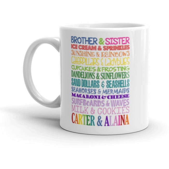 NK Store Brother and Sister Tea And Coffee Mug (320ml) | Save 33% - Rajasthan Living 5