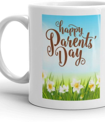 NK Store Happy Parents Day Printed  Tea And Coffee Mug (320ml) | Save 33% - Rajasthan Living 3