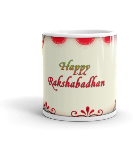 NK Store Happy Raksha Bandhan Tea And Coffee Mug (320ml) | Save 33% - Rajasthan Living