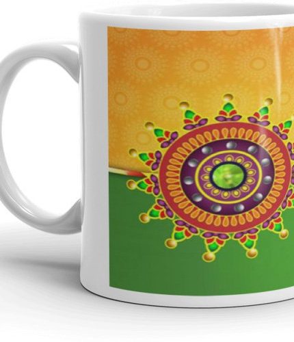 NK Store Lovely Quotes Happy Raksha Bandhan Tea And Coffee Mug (320ml) | Save 33% - Rajasthan Living