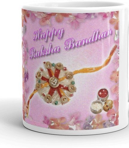 NK Store Happy Raksha Bandhan Tea And Coffee Mug (320ml) | Save 33% - Rajasthan Living