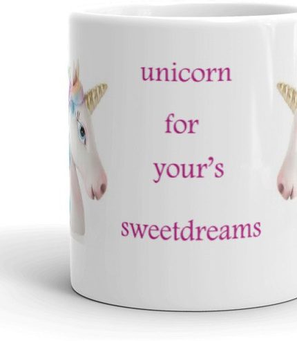 NK Store Unicorns Heads for Your’s  Sweetdreams Tea And Coffee Mug (320ml) | Save 33% - Rajasthan Living 3