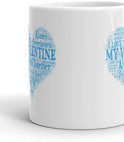 NK Store I Love You Multicolour Printed Tea And Coffee Mug (320ml) | Save 33% - Rajasthan Living 3